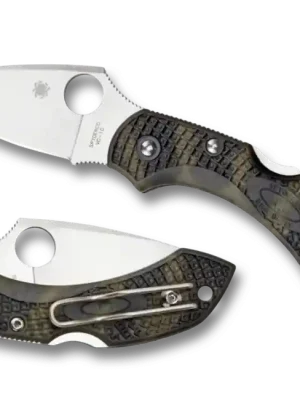 Nová Kolekce Spyderco Dragonfly 2 Lightweight Green Zome kapesní nůž 5,8 cm, zelený, syntetika