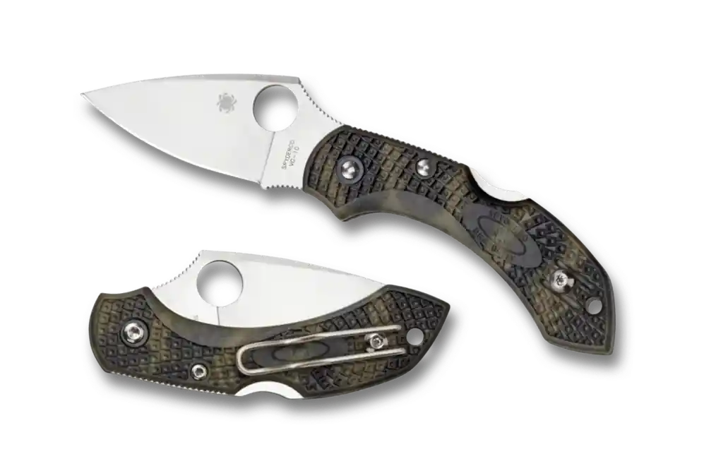 Nová Kolekce Spyderco Dragonfly 2 Lightweight Green Zome kapesní nůž 5,8 cm, zelený, syntetika