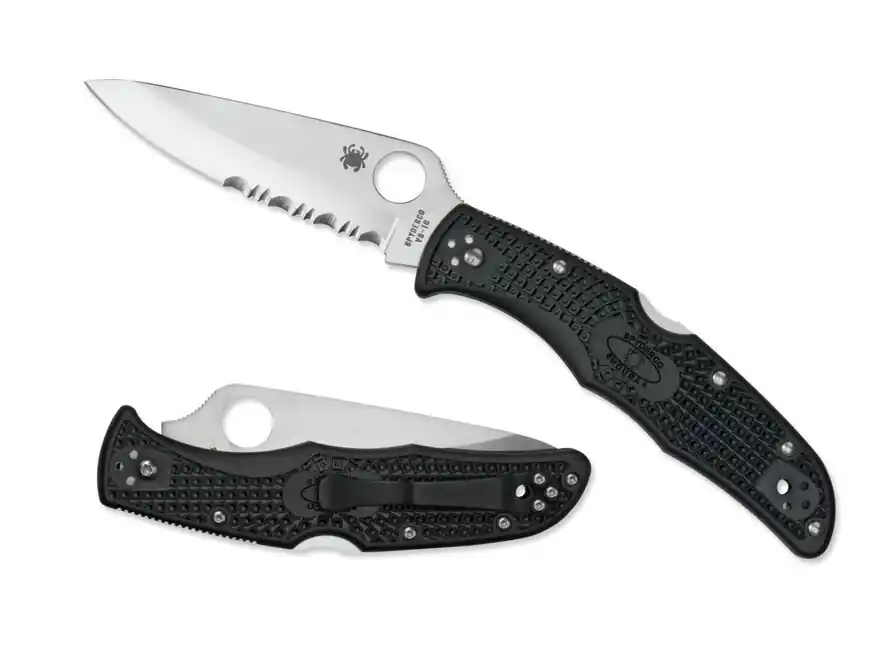 Kapesní nůž Spyderco Endura 4 Lightweight 9,5 cm, černý, FRN Poslední Šance