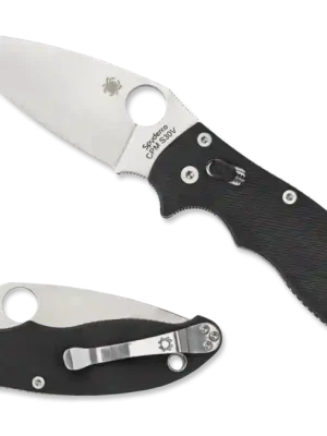 Pouze Dnes Kapesní nůž Spyderco Manix 2 Plain 8,6 cm, černý, G10