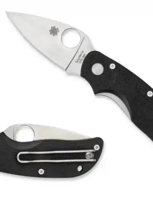 Akční Cena Kapesní nůž Spyderco Cat 6,3 cm, černý, G10