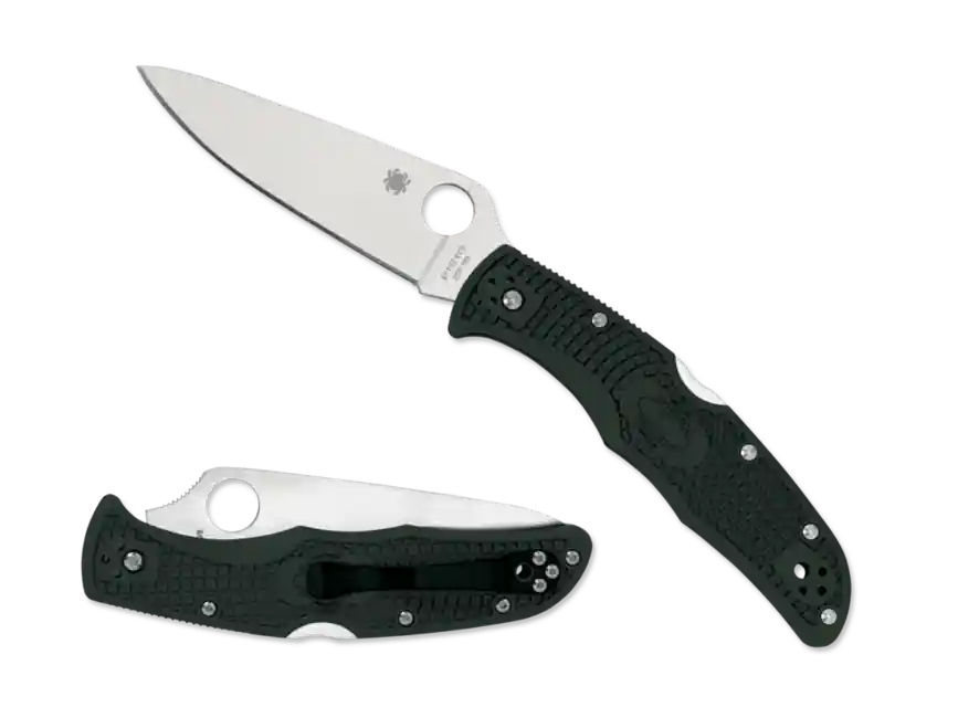 Kapesní nůž Spyderco Endura 4 Flat Gournd Racing Green 9,7 cm, zelený, FRN Akční Nabídka
