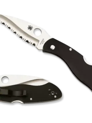 Vysoce Kvalitní Spyderco Civilian Tactical Knife 10,5 cm, černá barva, G10