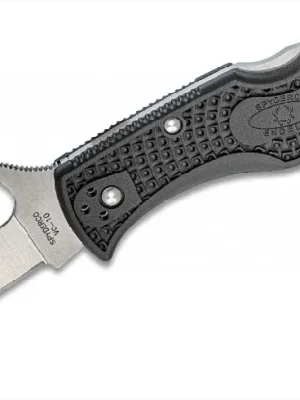 Časově Omezené Spyderco Endela Lighweight Black kapesní nůž 8,7 cm, černý, FRN
