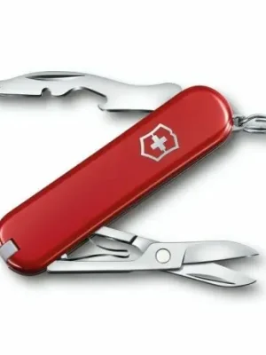 Sezónní Sleva Victorinox Jetsetter multifunction knife 58 mm, red, 7 functions