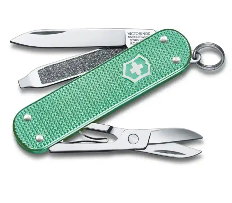 Tovární Cena Victorinox Classic Colors Alox Minty Mint multifunction knife 58 mm, mint, 5 functions