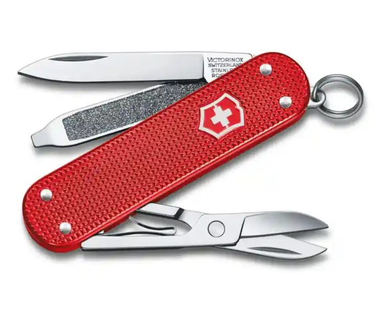 Aktuální Victorinox Classic Colors Alox Sweet Berry multifunction knife 58 mm, red, 5 functions
