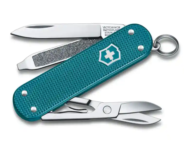 Victorinox Classic Colors Alox Wild Jungle multifunction knife 58 mm, turquoise, 5 functions Odeslání Ihned