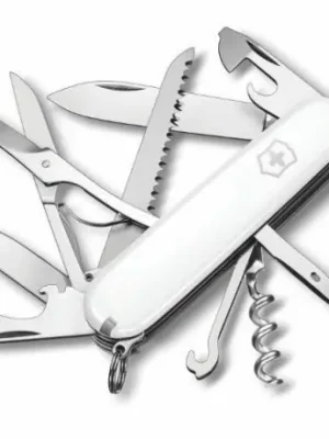 Novinka Victorinox HUNTSMAN multifunction knife 91 mm, white, 15 functions