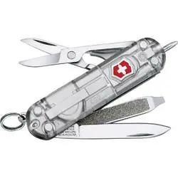 Victorinox Signature Lite SilverTech multifunction knife 58 mm, transparent, 7 functions Pouze Dnes