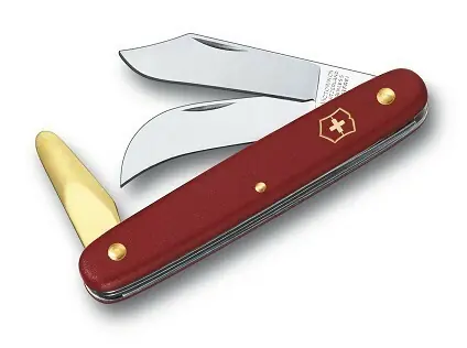 Victorinox gardening pruning knife 100 mm, red, 3 functions Vrácení Zdarma