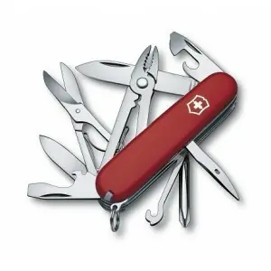 Victorinox Deluxe Tinker multifunction knife 91 mm, red, 17 functions Must-Have