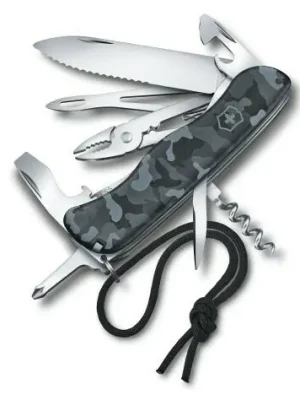 Bezpečná Platba Victorinox Skipper Navy Camouflage multifunction knife 111 mm, grey-blue, 17 functions