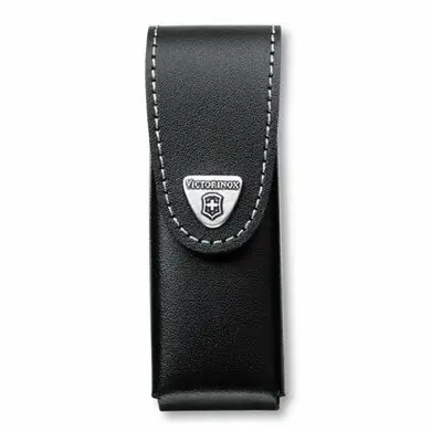 Victorinox black leather sheath for Swiss Tool Spirit X Plus Nová Kolekce