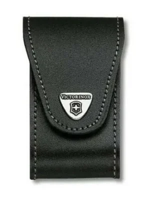 Pouze Dnes Victorinox black leather sheath for WorkChamp XL 111mm