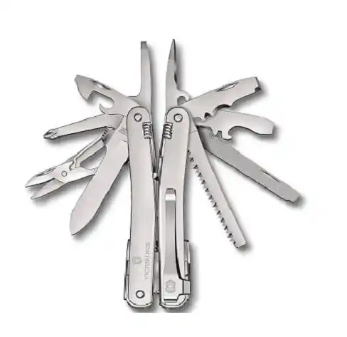 Victorinox Swiss Tool Spirit MX Clip multi-tool, silver, 24 functions Výprodej