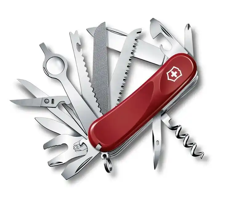 Victorinox Evolution 28 multifunction knife 85 mm, red, 23 functions Hit Sezóny