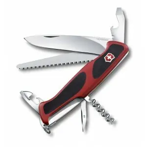 Victorinox RangerGrip 55 multifunction knife 130 mm, red-black, 12 functions Objednat Nyní