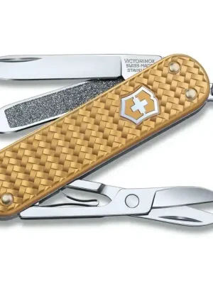 Akční Nabídka Victorinox Classic SD Precious Alox Brass Gold multifunction knife 58mm, gold brass