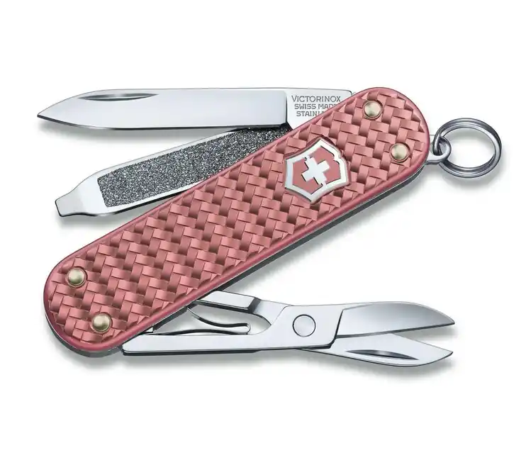 Victorinox Classic SD Precious Alox Gentle Rose multifunction knife 58mm, pale pink Cenový Hit