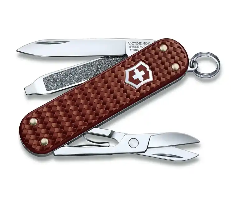 Victorinox Classic SD Precious Alox Hazel Brown multifunction knife 58mm, brown Vrácení Zdarma