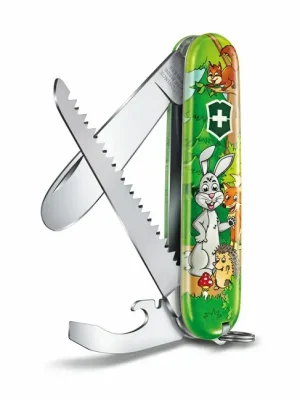Aktuální Victorinox My First Animal Edition multifunction knife for children, rabbit motif, 9 functions