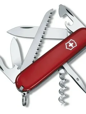 Nová Kolekce Victorinox Camper multifunction knife 91 mm, red, 13 functions, blister