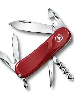 Zlevněný Victorinox Evolution 10 multifunction knife 85 mm, red, 13 functions