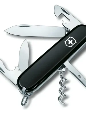 Vrácení Zdarma Victorinox Spartan Black multifunction knife 91 mm, black, 12 functions