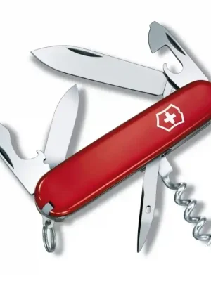 Vrácení Zdarma Victorinox Tourist Red multifunction knife 84 mm, red, 12 functions