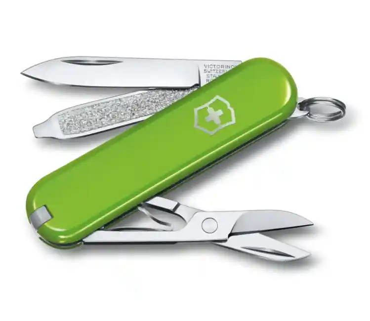 Aktuální Victorinox Classic SD Colors Smashed Avocado multifunction knife, green, 7 functions