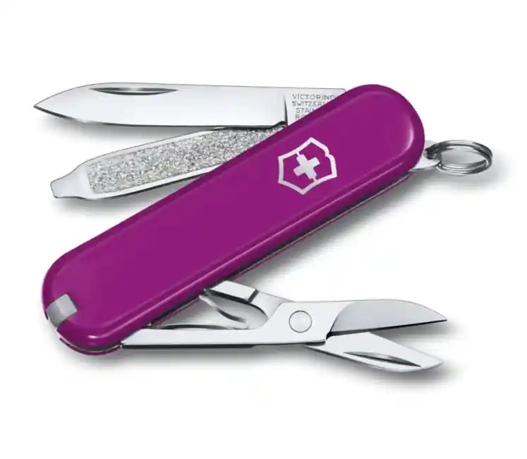 Akční Cena Victorinox Classic SD Colors Tasty Grape multifunction knife, dark purple, 7 functions