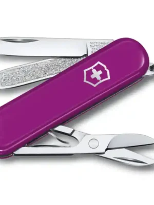 Oblíbený Victorinox Classic SD Colors Tasty Grape multifunction knife, dark purple, 7 functions, blist