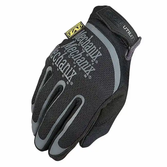 Cenový Hit Černé pracovní rukavice Mechanix Utility Black