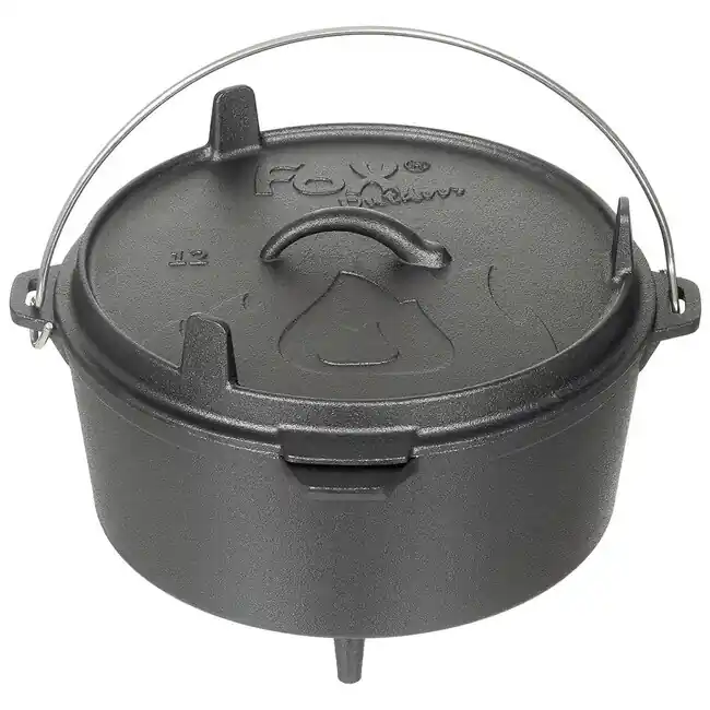 Objednat Nyní FoxOutdoor hrnec na oheň, holandská trouba, litina, cca 5,7 l