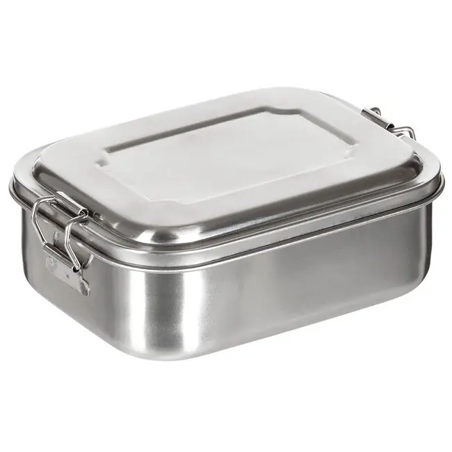 Oblíbený FoxOutdoor Dóza na oběd, nerezová ocel, cca 16 x 13 x 6,2 cm