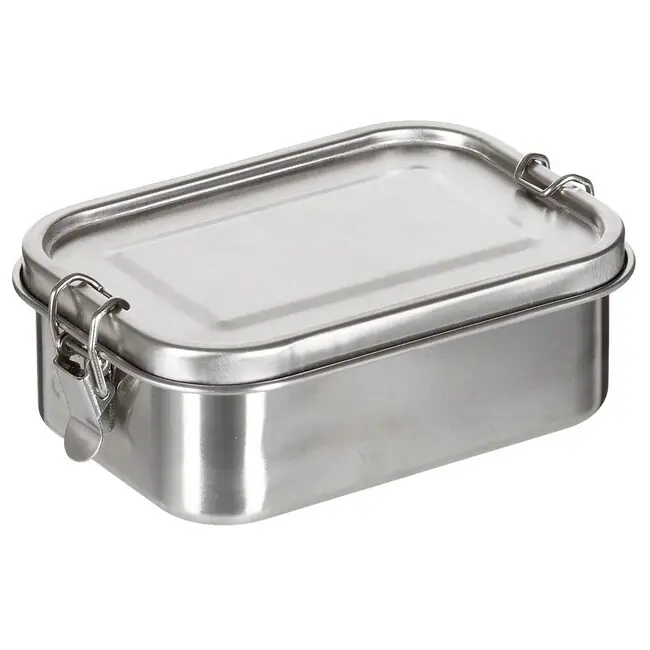 Výprodej FoxOutdoor Dóza na oběd, prémiová, nerezová ocel, cca 16 x 11,5 x 6 cm