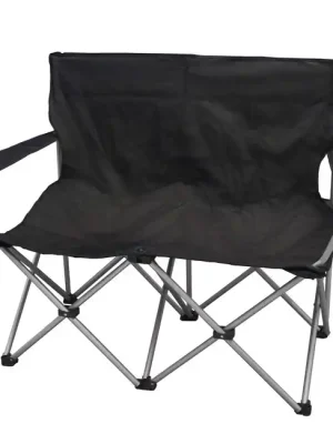 Cestovní židle BasicNature Love Seat Black Finální Výprodej