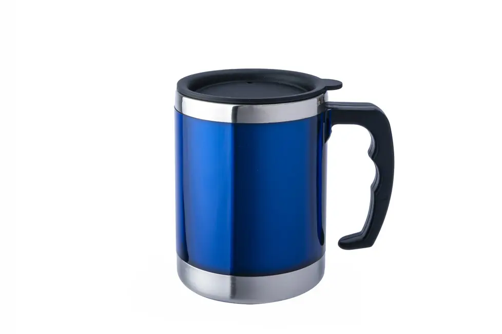 Koupit Online BasicNature MUG Nerezový termohrnek modrý 0,42 l