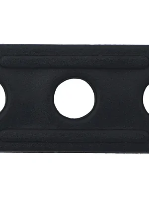 BasicNature Napínák stanového lana černý 38 x 13 x 2,5 mm 10 ks Sleva