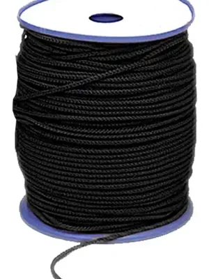 BasicNature Polypropylenové lano 4 mm, 200 m černé Víkendová Akce