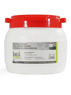 BasicNature Sud se širokým hrdlem bílý 10,4 l Poslední Šance