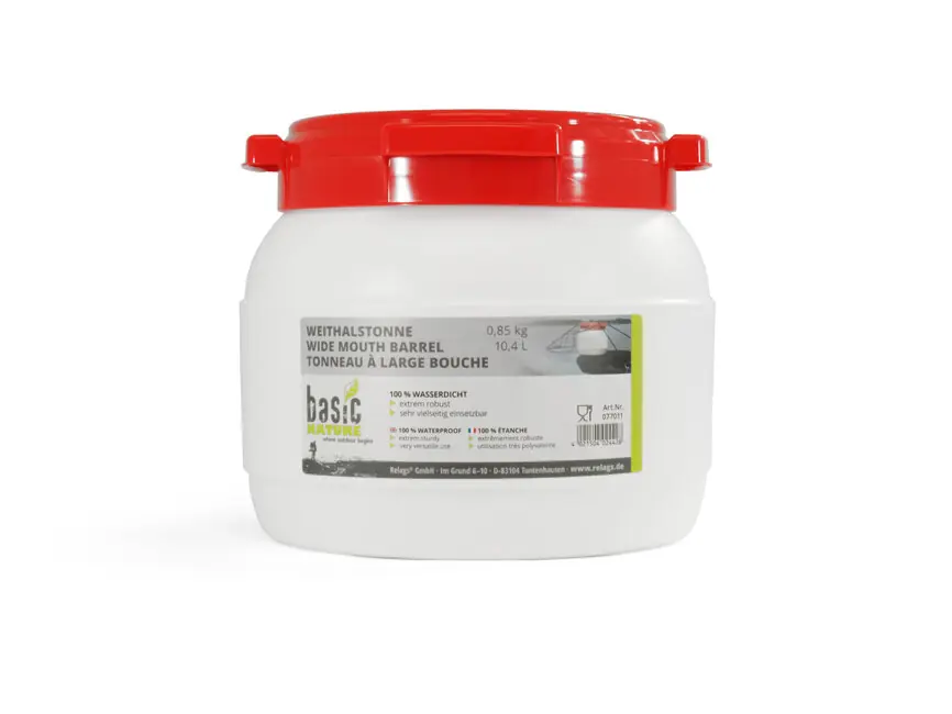BasicNature Sud se širokým hrdlem bílý 10,4 l Poslední Šance