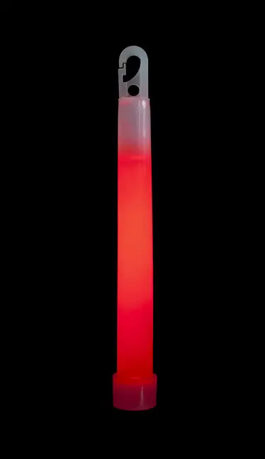 Levný BasicNature Svítící tyčinka 15 cm červená