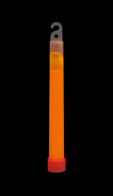 BasicNature Svítící tyčinka 15 cm oranžová Levný
