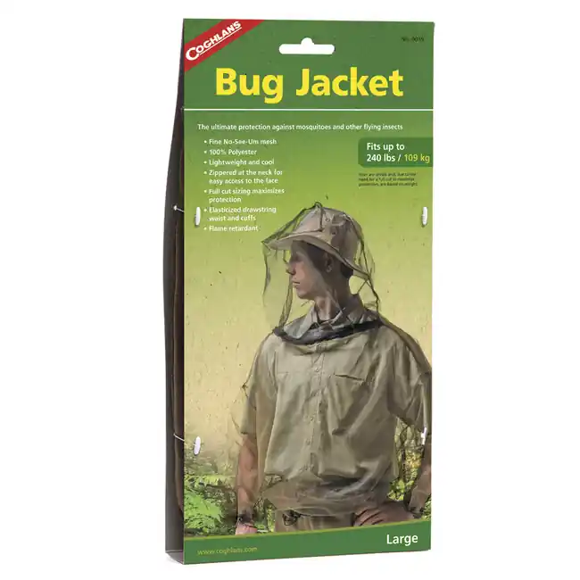 Poslední Šance Coghlans Bug Jacket Bunda proti komárům a hmyzu