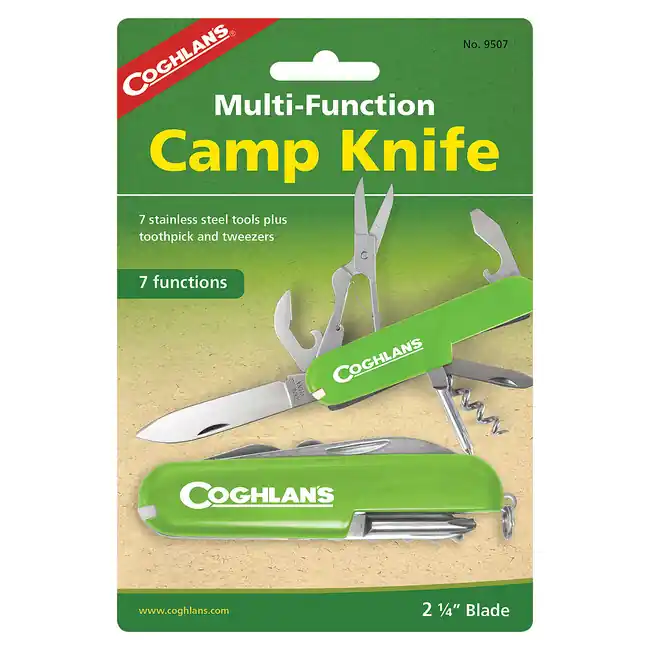 Kapesní nůž Coghlans Camp 7 funkcí Víkendová Akce