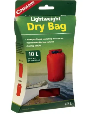 Coghlans Dry Bag Voděodolný nylonový batoh Ripstop Stuff bag 19 x 38 cm Ověřený