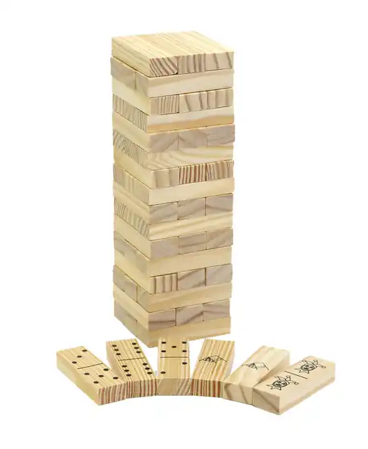 Sleva Sada bloků Coghlans Jenga 3 v 1
