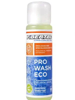 Fibertec Pro Wash Eco koncentrovaný prací prostředek na nepromokavé a prodyšné oděvy 100 ml Dokud Zásoby Vydrží